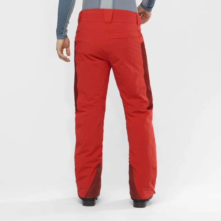 Pantalones De Esquí Salomon Brilliant Hombre Rojos | MX MXCV324